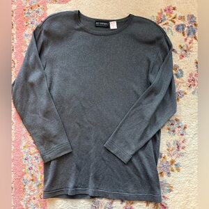 Holt Renfrew Made in Italy Metallic Knit Top – Size M